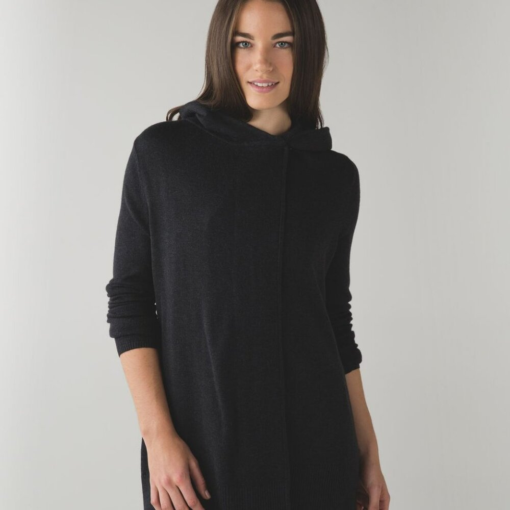 lululemon athletica Black Cardigan Sweater
